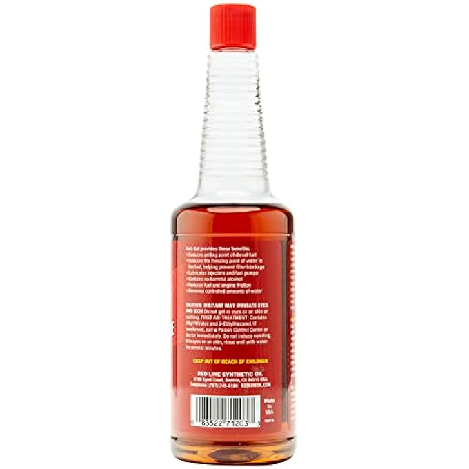 Red Line 71203 DIESEL FUEL ANTI-GEL - 15 OZ. - Image 2